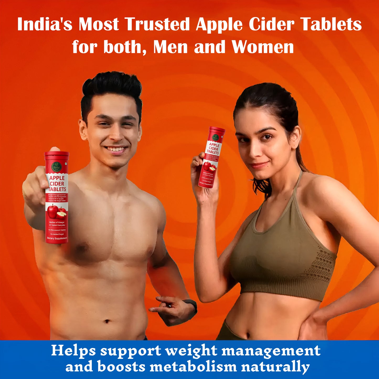 Apple Cider Weight Loss Tablet - Pack-of- 2-  30 Tablets