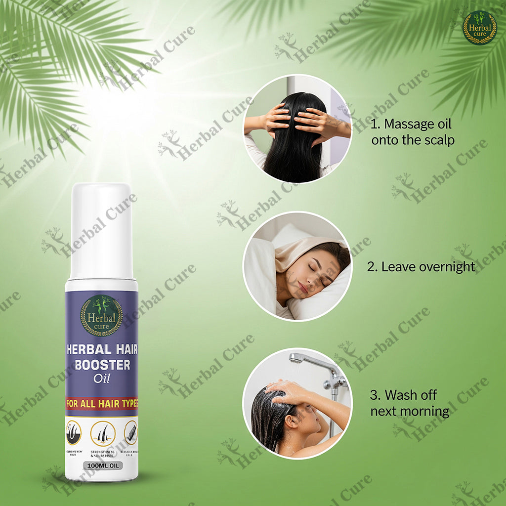 Herbal Hair Booster Oil-For Men and Women