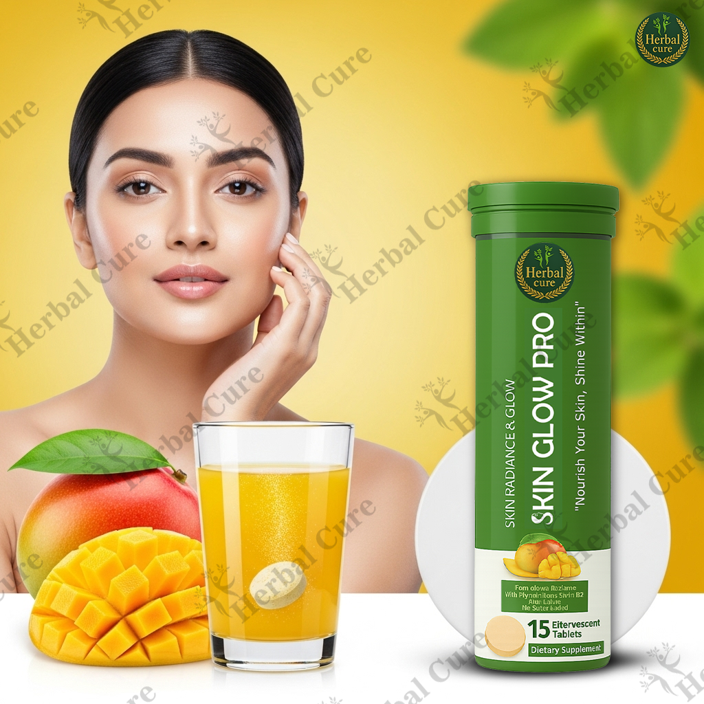 Herbal Skin Glow Pro Tablet for Men & Women (Pack-of- 2- 30 Tablets)