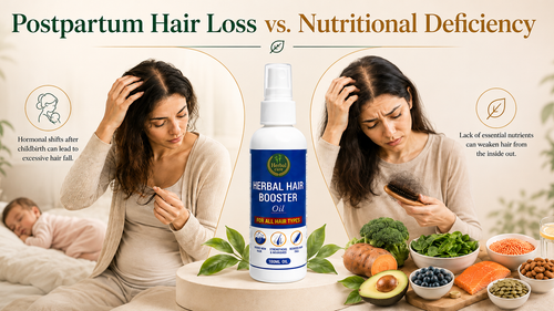 Postpartum Hair Loss vs. Nutritional Deficiency: How to Tell the Difference
