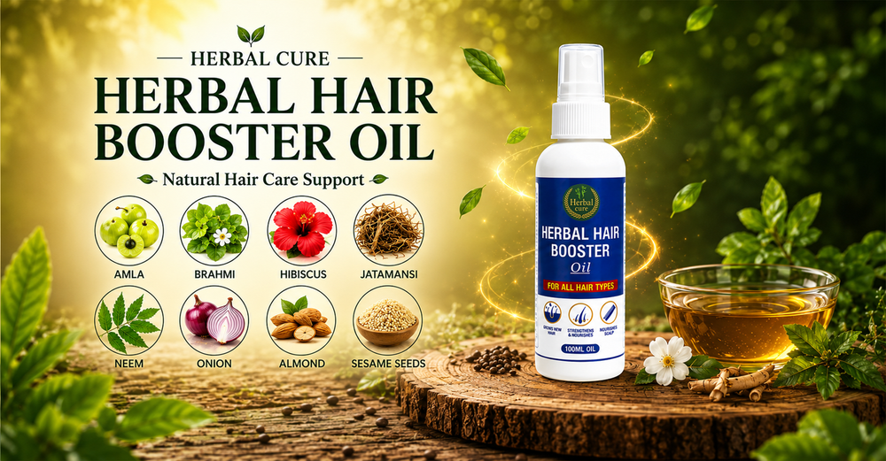 What's Inside Herbal Hair Booster Oil? Essential Herbs for Hair Growth: Why Your Oil Needs This Blend?