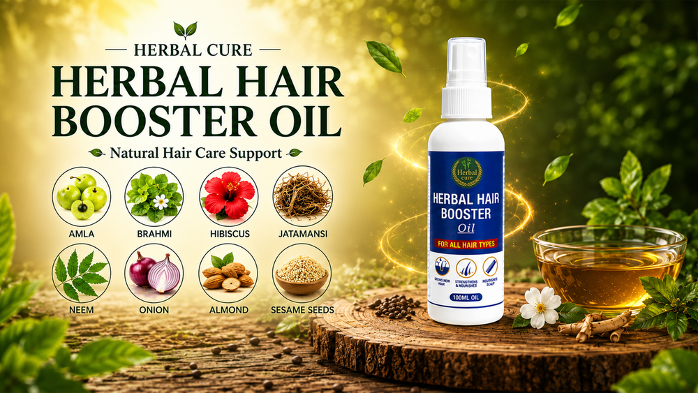 What's Inside Herbal Hair Booster Oil? Essential Herbs for Hair Growth: Why Your Oil Needs This Blend?