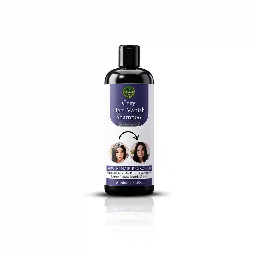 Grey Hair Vanish Shampoo – Natural Grey Hair Care & Hair Growth Support
