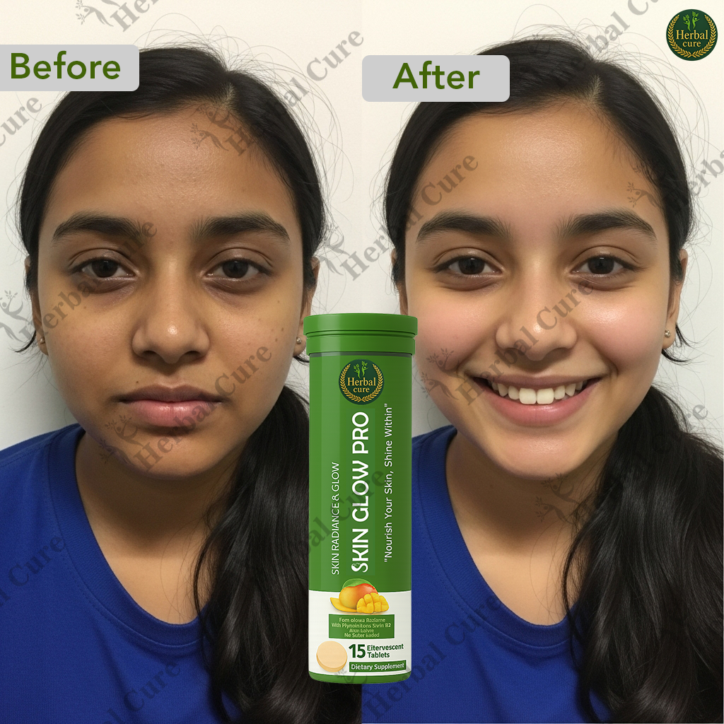 Herbal Skin Glow Pro Tablet for Men & Women (Pack-of- 2- 30 Tablets)