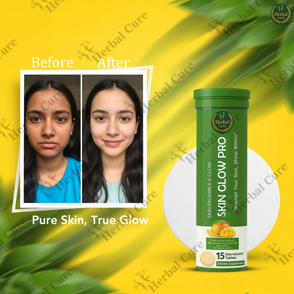 Herbal Skin Glow Pro Tablet for Men & Women (Pack-of- 2- 30 Tablets)