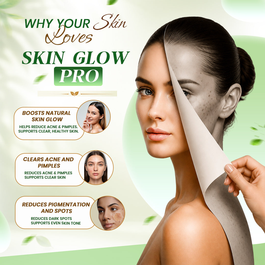 Herbal Skin Glow Pro Tablet for Men & Women (Pack-of- 2- 30 Tablets)