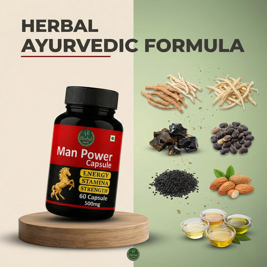 Combo of  Man Power Capsule and Oil