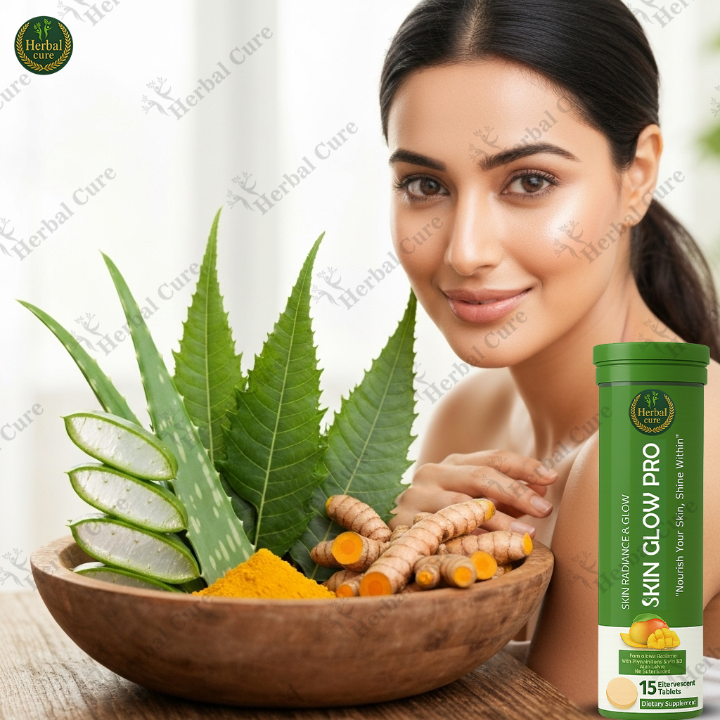 Herbal Skin Glow Pro Tablet for Men & Women (Pack-of- 2- 30 Tablets)