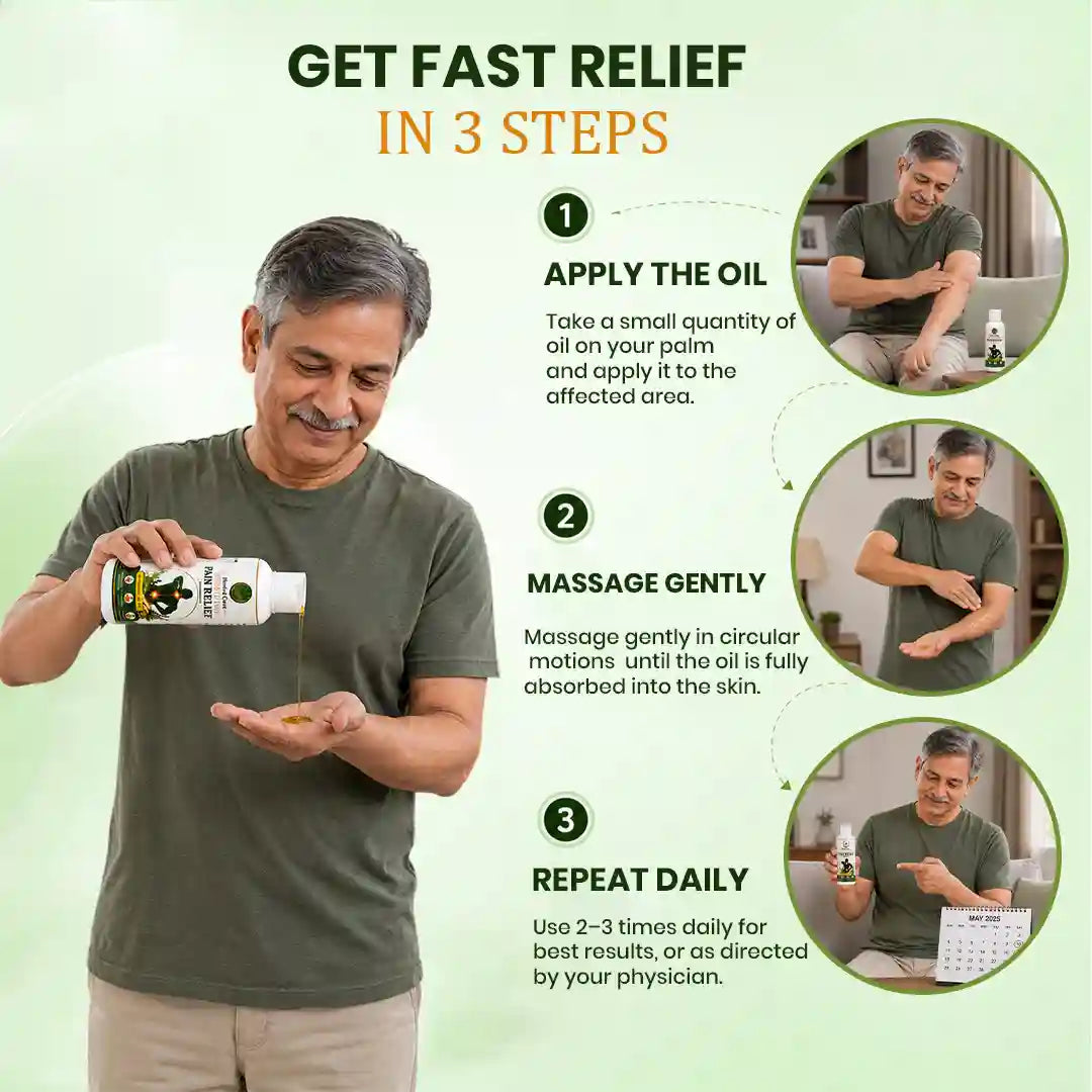 Herbal Ultra Power Pain Relief Oil