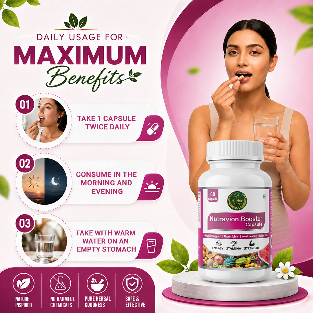 Nutravion Booster Capsule – Daily Energy & Stamina Support