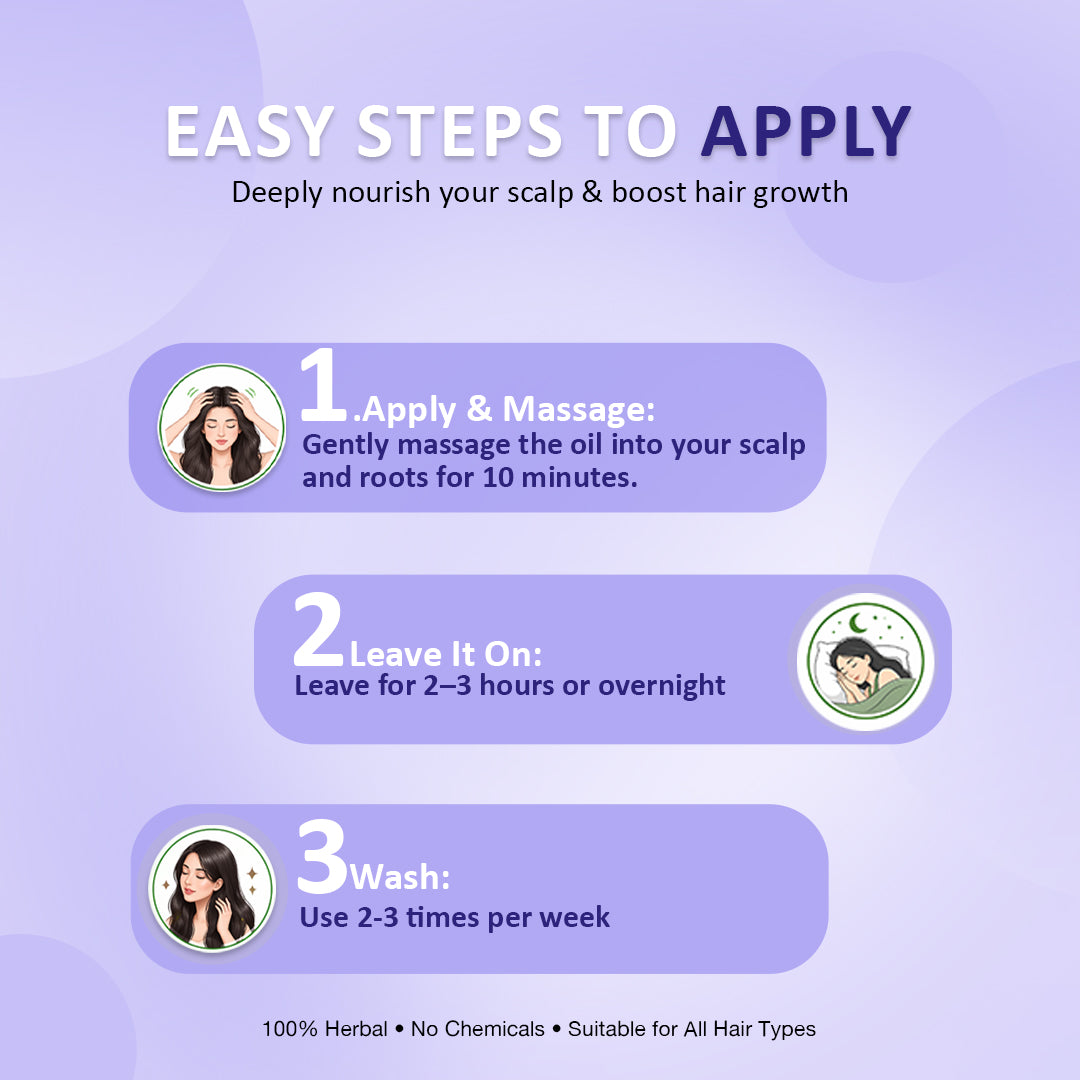 Herbal Hair Booster Oil-For Men and Women