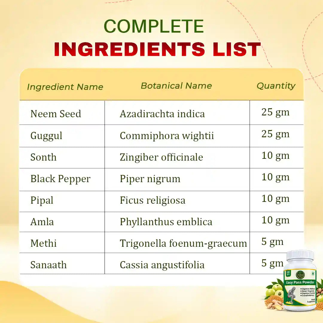 Herbal Easy Pass Powder