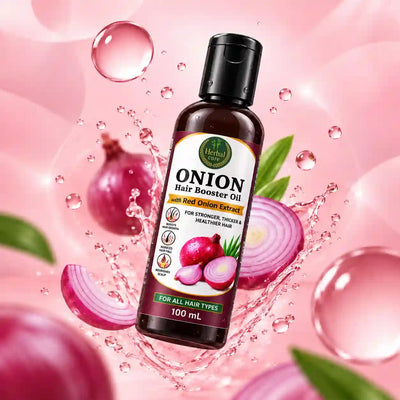 Onion Hair Booster Oil with Red Onion Extract