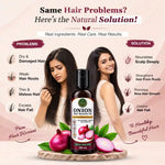 Onion Hair Booster Oil with Red Onion Extract