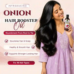 Onion Hair Booster Oil with Red Onion Extract