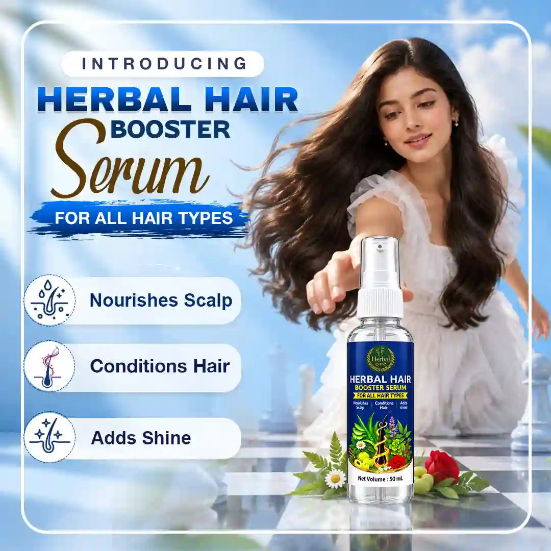 Herbal Hair Booster Serum For All Hair Types-50 ml
