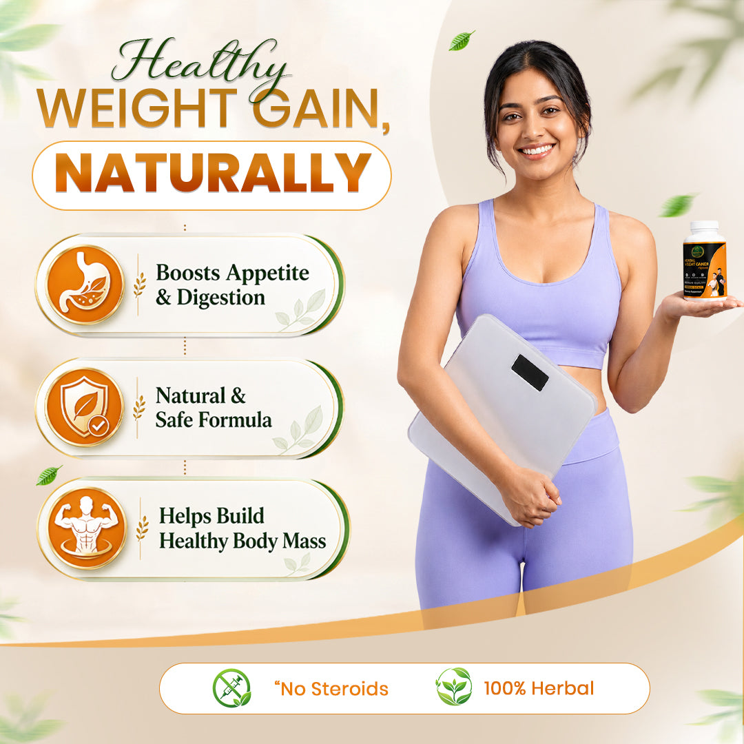 Herbal Weight Gainer Capsule for Men & Women
