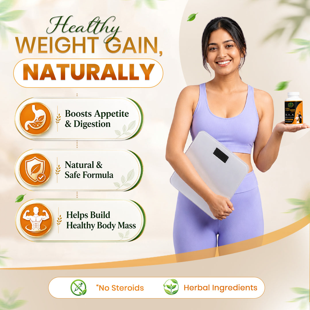 Herbal Weight Gainer Capsule for Men & Women