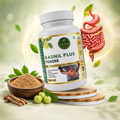 Herbal Gasnil Plus Powder For Digestive Health & Gas Relief