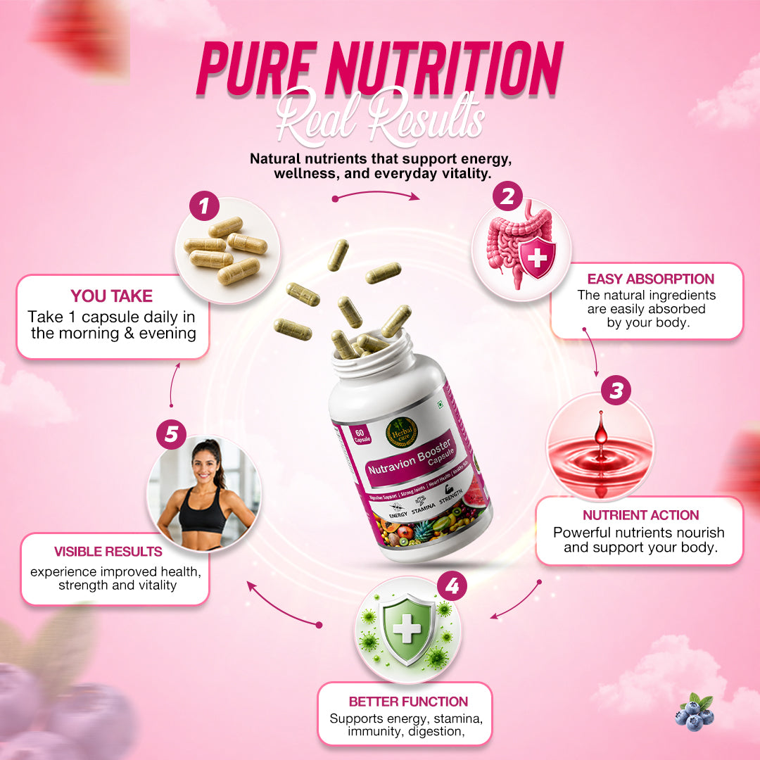 Nutravion Booster Capsule – Daily Energy & Stamina Support