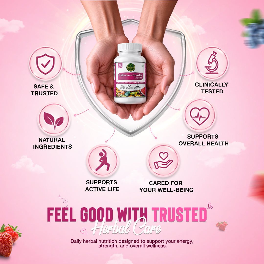 Nutravion Booster Capsule – Daily Energy & Stamina Support